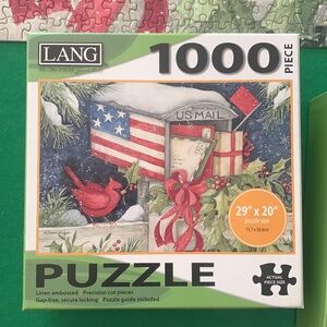 Holiday Mailbox 1,000 Piece Puzzle - 29” x 20”